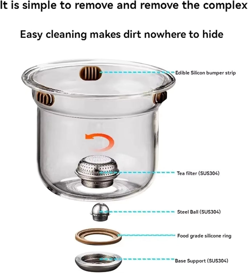 Théière à Gravité TEMPO